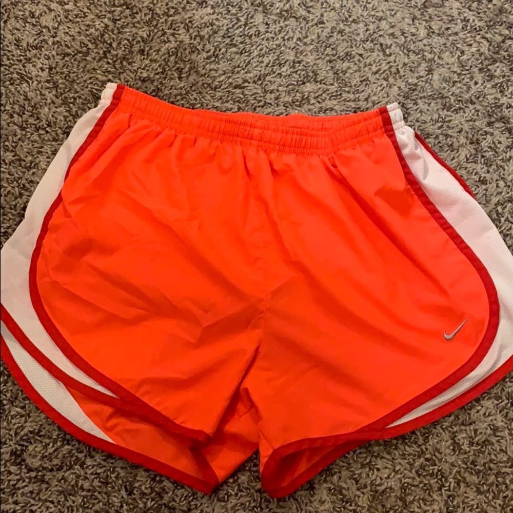 Orange Nike Shorts